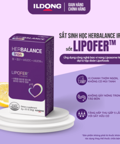 HerBalance Iron - Sắt Lipofer Thế Hệ Mới