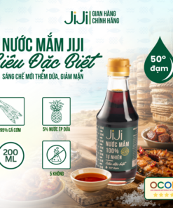 Nước mắm tự nhiên JI JI Siêu đặc biệt 50 đạm 200ml