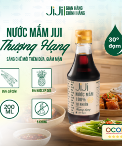 Nước mắm tự nhiên JI JI Thượng hạng 30 đạm 200ml