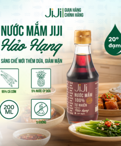 Nước mắm JiJi tự nhiên 20 độ đạm 200ml