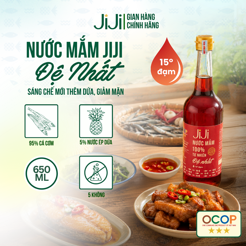 Nước mắm JiJi Đệ Nhất 650ml