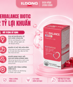 HerBalance Biotic - Lợi Khuẩn Đặc Biệt Cho Phụ Nữ